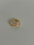 Pink Clover Ring
