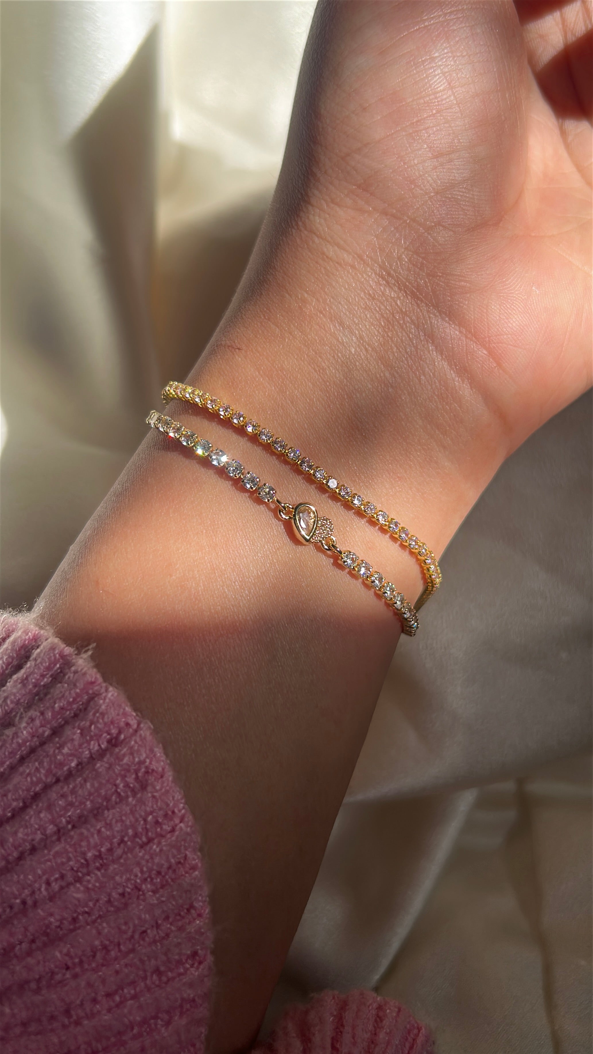 Heart Stone Bracelet