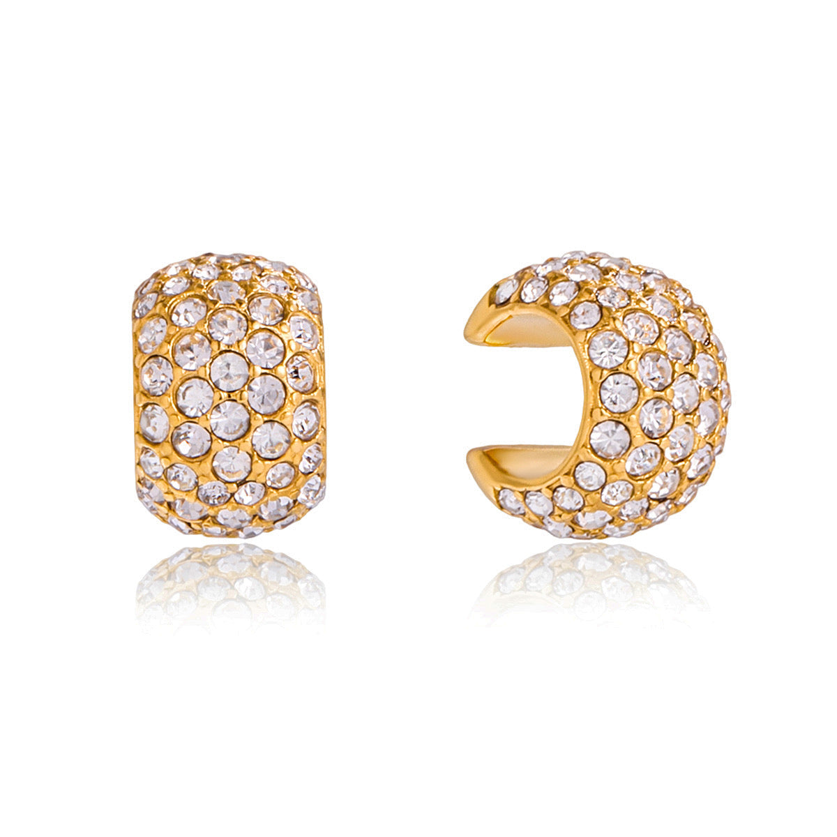 Ice Pave Earcuffs