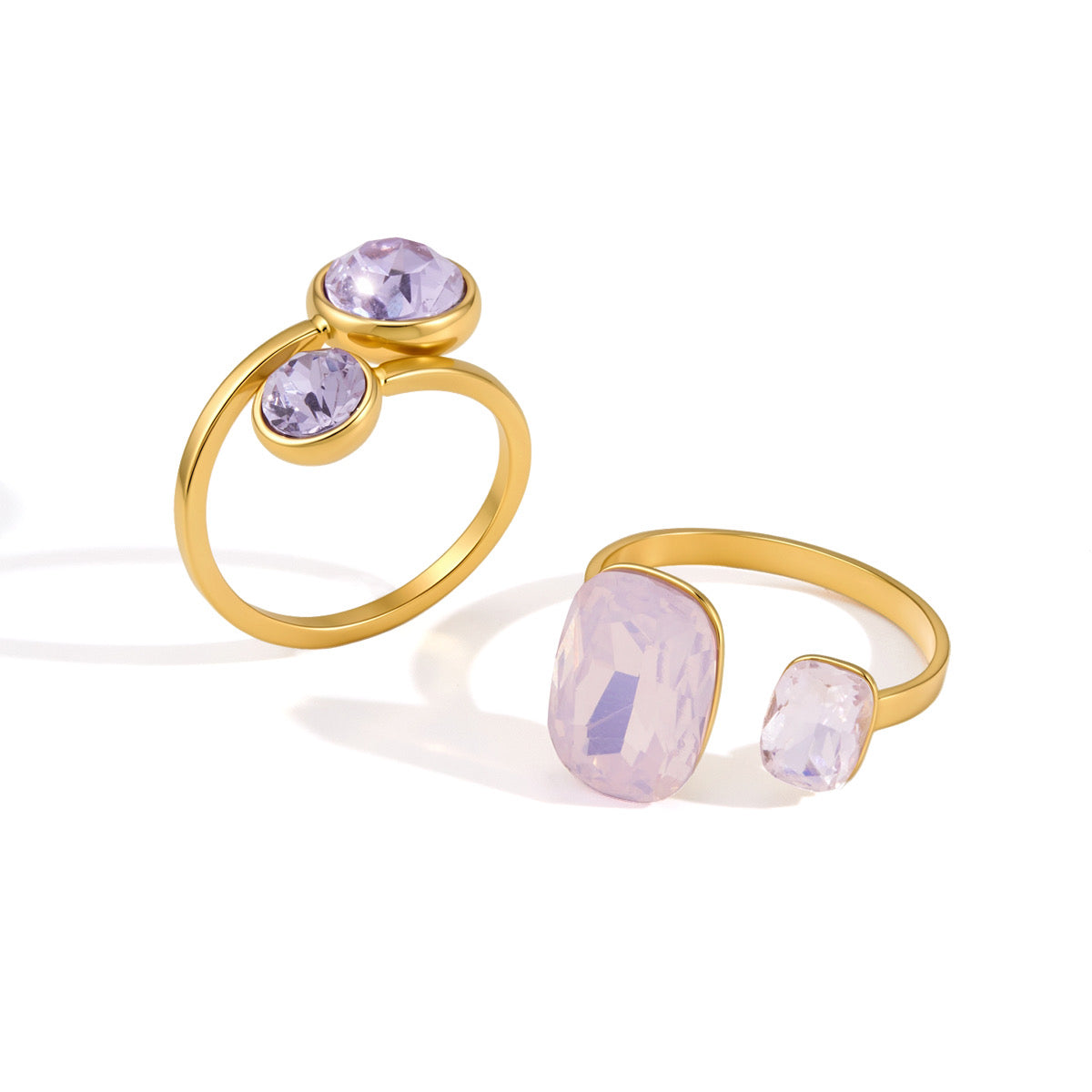 The Lavender Ring Set