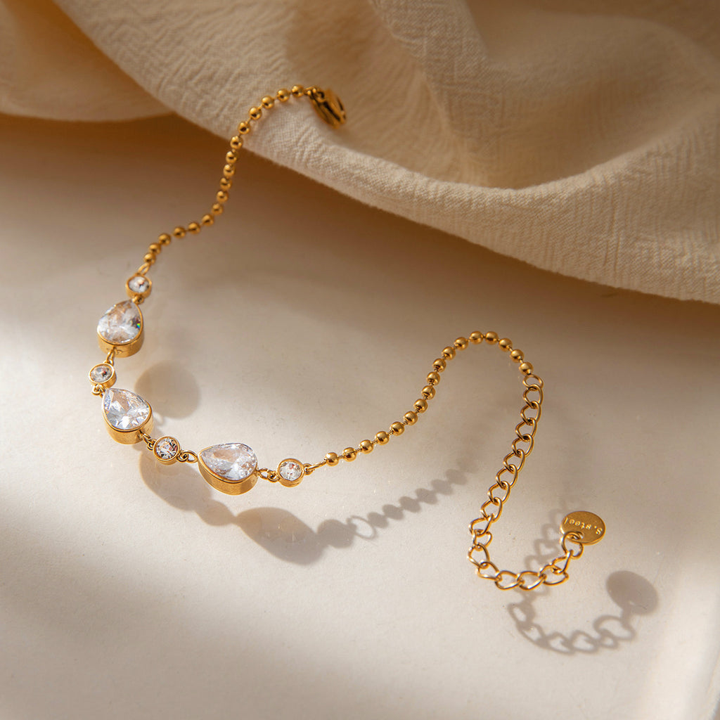 Crystal Drop Bracelet