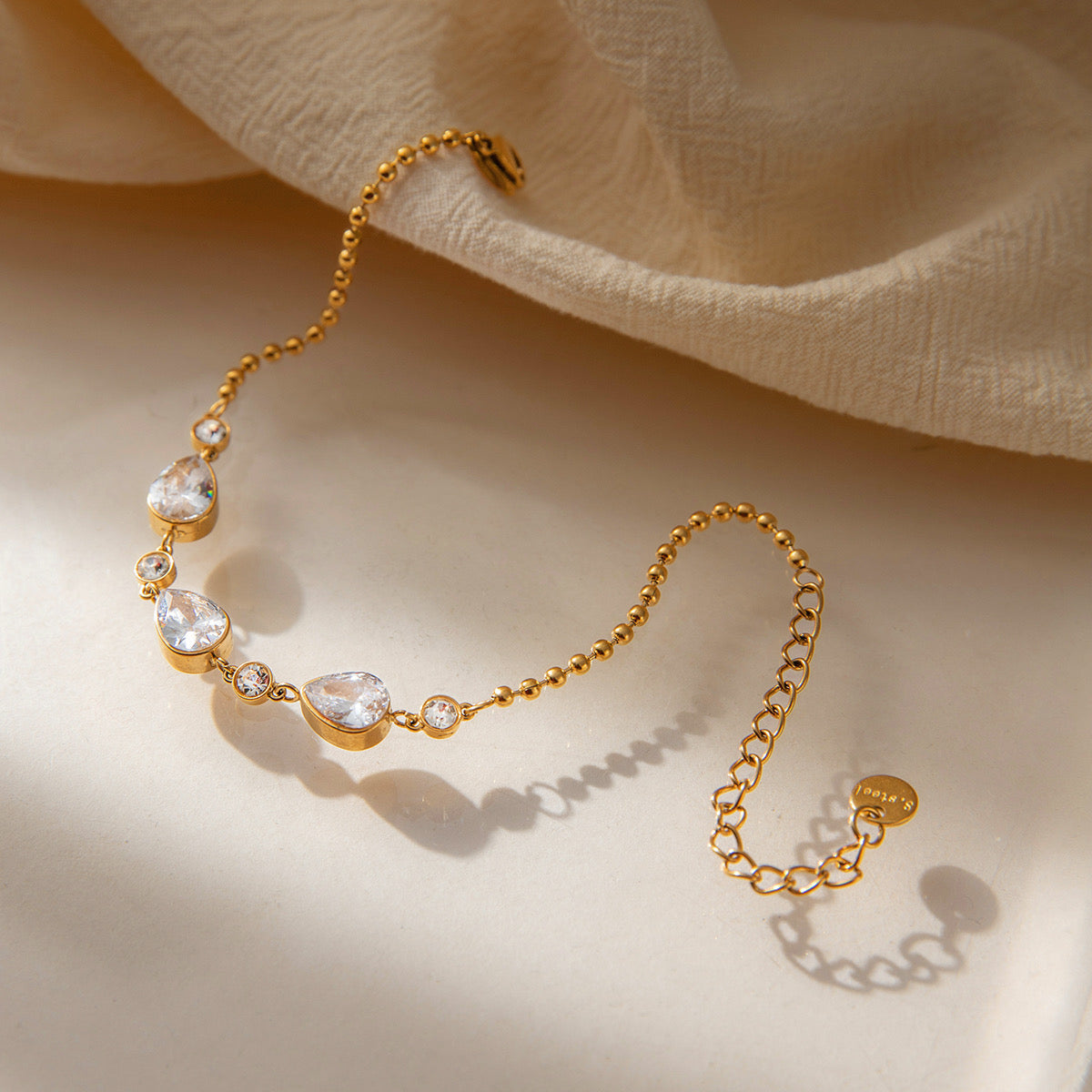 Crystal Drop Bracelet