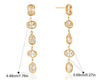 Bella Crystal Danglers