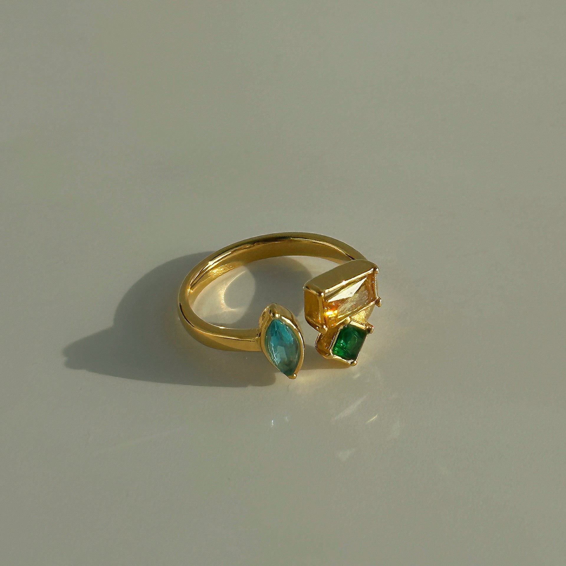 Twin Stone Ring