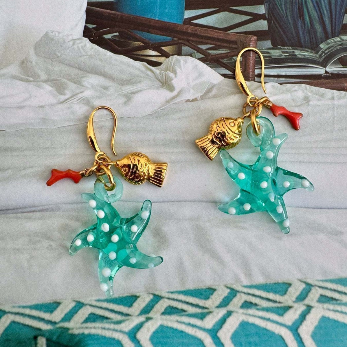 Stella Starfish Earrings