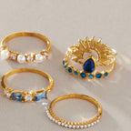 Iris Blu Ring stack